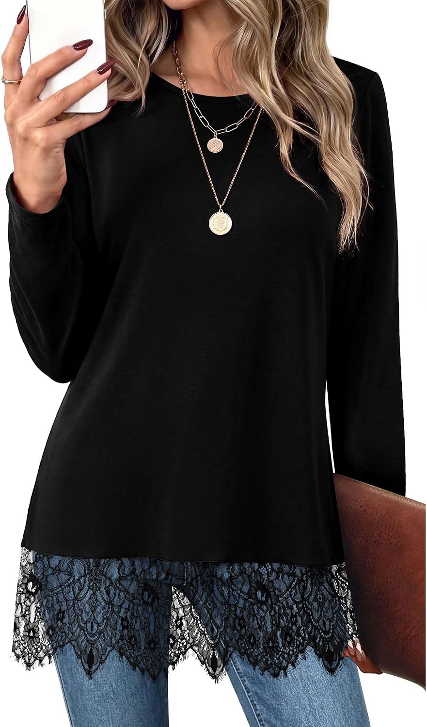 Long sleeve shirts. teacher outfits. womens tops dressy casual. lace tops for women