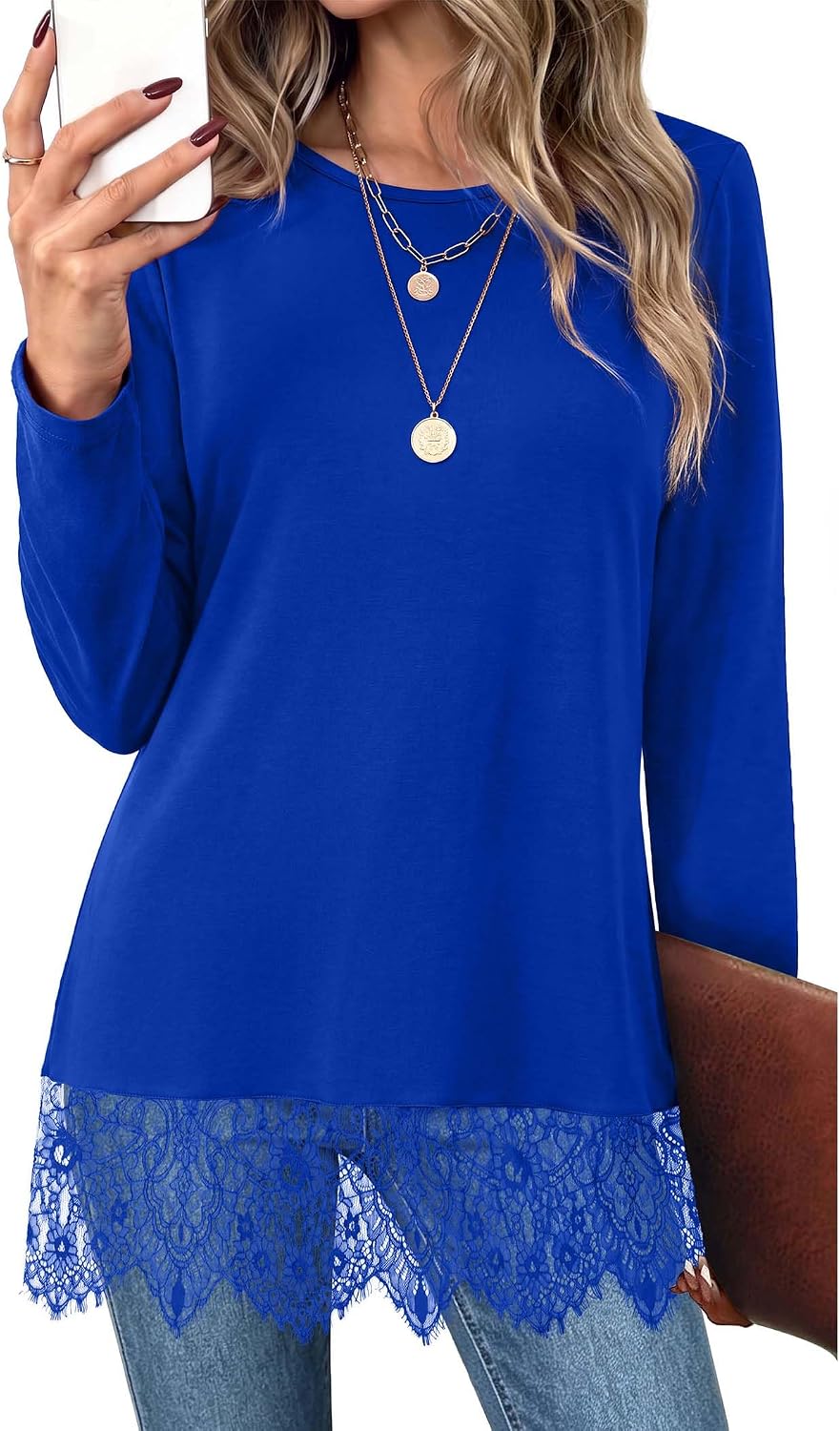 Long sleeve shirts. teacher outfits. womens tops dressy casual. lace tops for women
