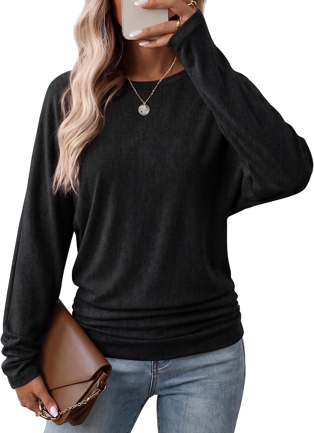 Women Sweaters Fall Tops Business Casual Outfits