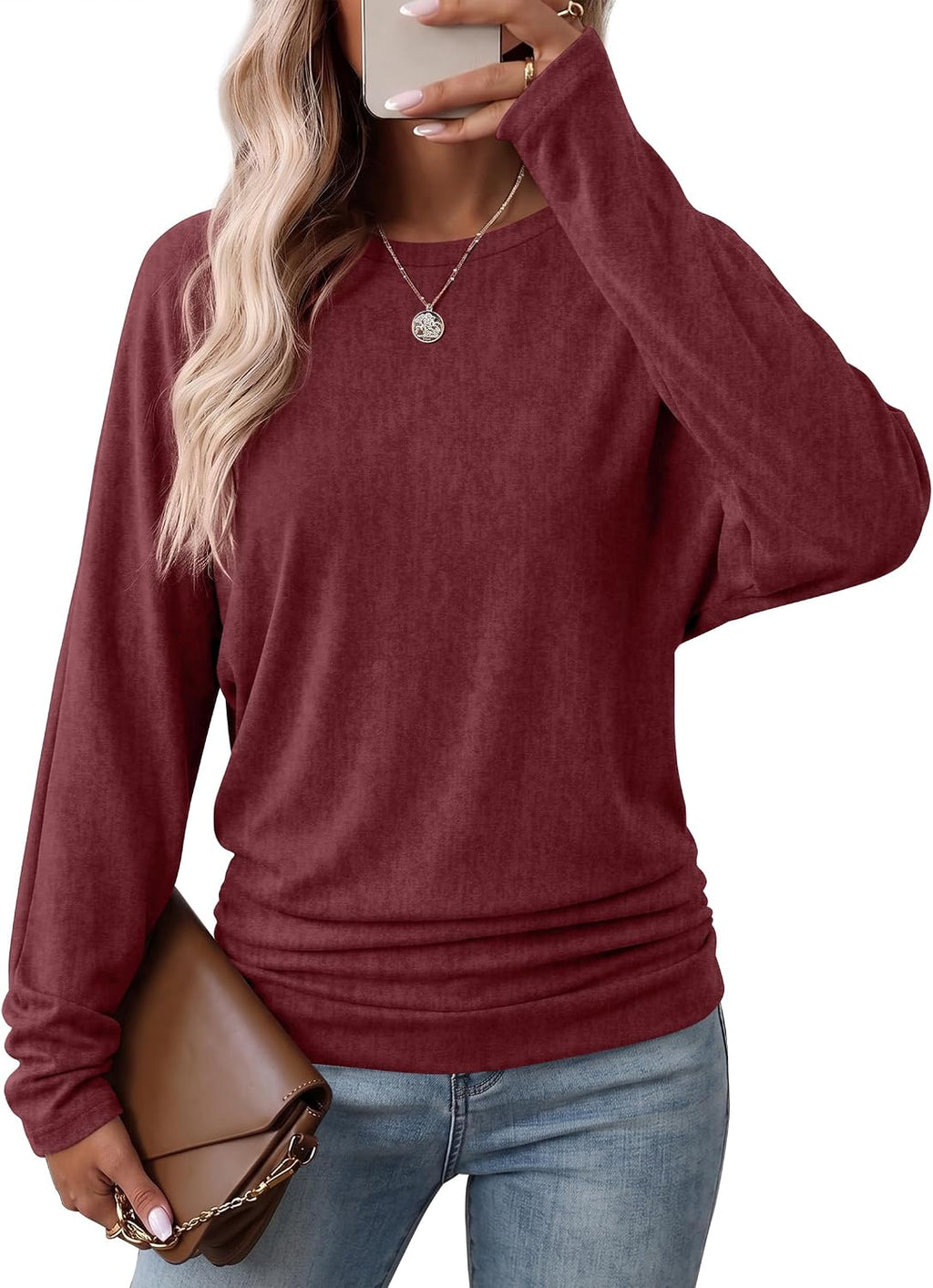 Women Sweaters Fall Tops Business Casual Outfits