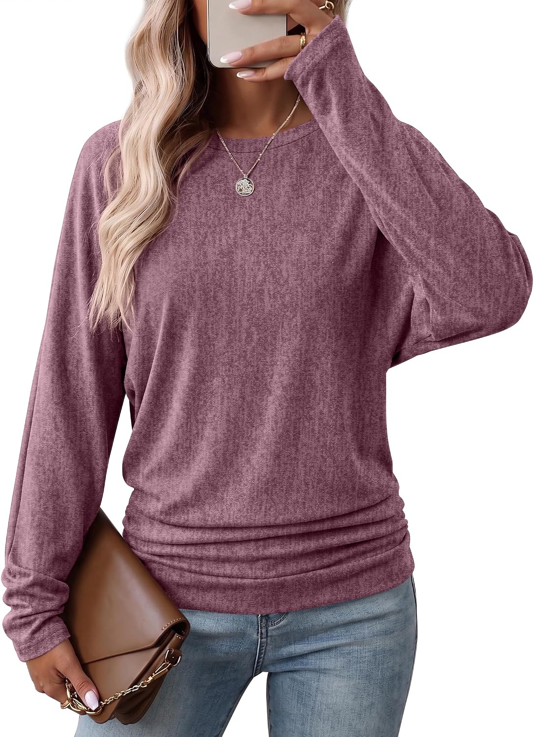 Women Sweaters Fall Tops Business Casual Outfits